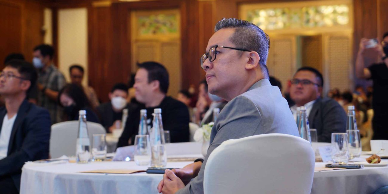 Acara gala dinner dan malam penghargaan pada saat zte smartphone launch Jakarta